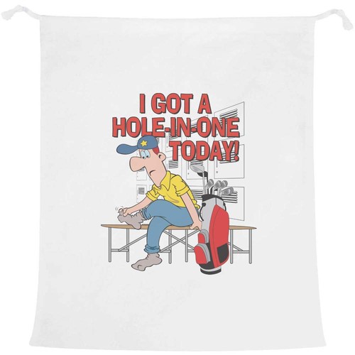 Playing golf laundry - golf',