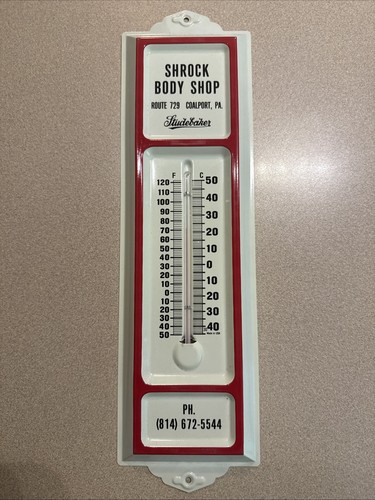Studebaker thermometer shrock - thermometer,