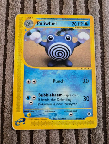 Nintendo poliwhirl 165 - nintendo, 89/165