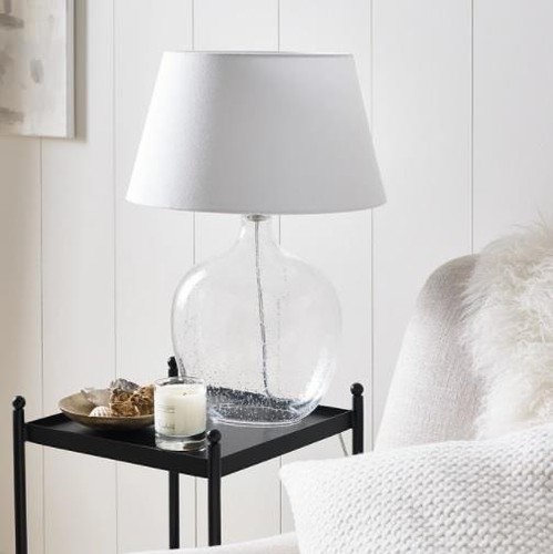 The white company table lamp - white,