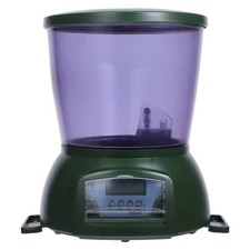 3.8L Automatic Pond Fish Feeder Battery Powered Auto Timed Koi Pellet Feeder UK