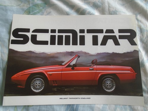Reliant scimitar brochure nov - reliant,