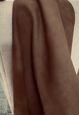 Walnut Brown Nubuck leather