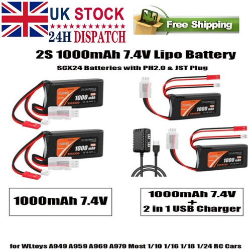 1000mah lipo battery - 2s,