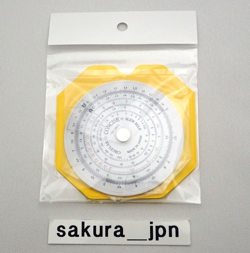 Concise circular slide rule - concise,