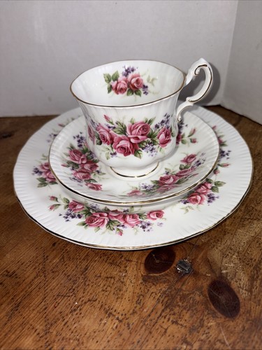 Vintage paragon tea cup saucer - tea,