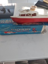 Vintage Long Range Clock Work Cabin Cruiser Boat