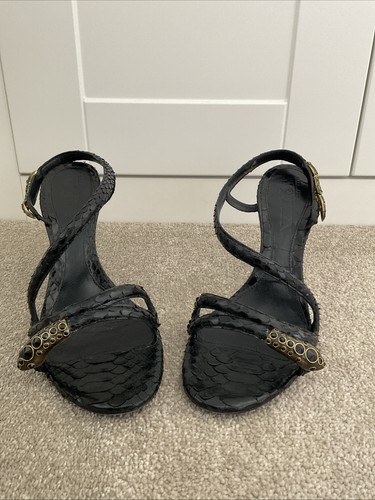 Alexander mcqueen black - black, snake