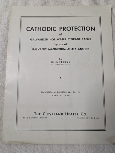 Cathodic protection - protection, of