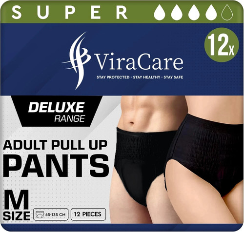 Black incontinence pants - 12,
