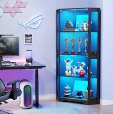 Corner glass display cabinet - display,
