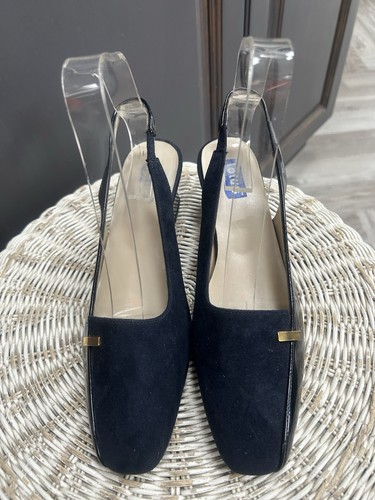 Lotus sling back navy blue - lotus,