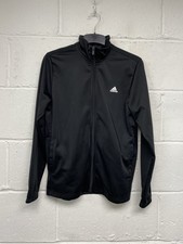 Adidas Black Fill Zip Track