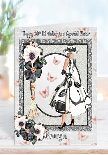 Personalised birthday card - birthday,