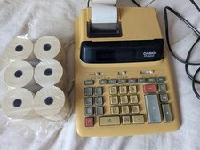 Vintage Casio FR-3200 Heavy Duty Printing Calculator 12 Digit