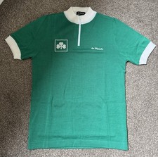 De Marchi Irish Champion Cycling Jersey Vintage Merino Wool XS Sean Kelly