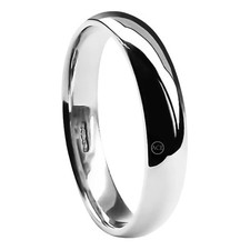 9ct White Gold Wedding Rings