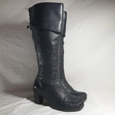 Clarks Boots Black Leather