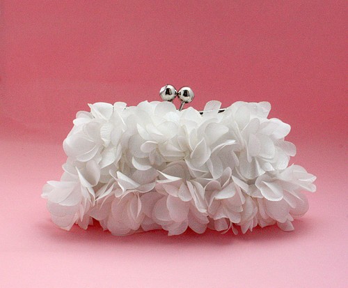 Satin evening prom clutch - satin,