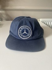 Vintage 80s - 90s Mercedes Benz Retro Racing Cap Styled in Germany SIZE OS