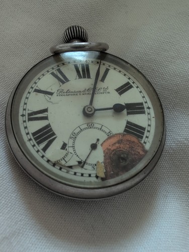 Pocket watch vintage robinson - pocket,