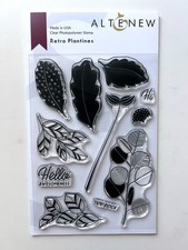 Altenew Retro Plantines stamp set