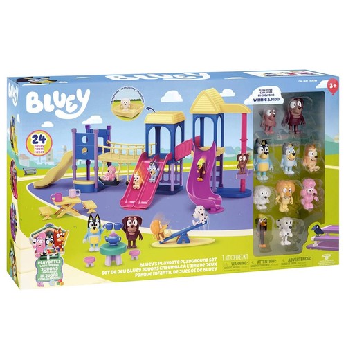 Bluey playdate playground mega - playground,