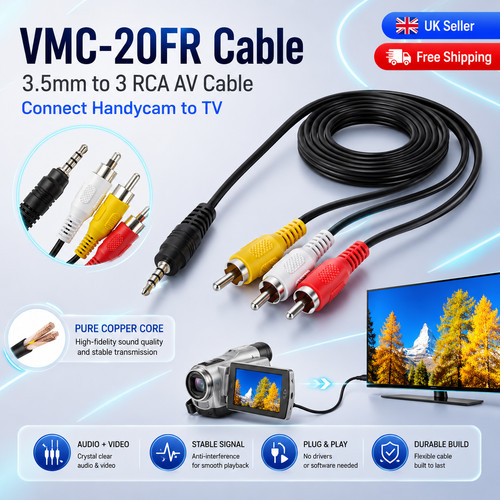 Audio video cable nikon - av,