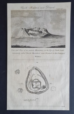 Antique 1789 print - Church