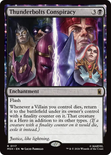 Thunderbolts conspiracy mtg - conspiracy,