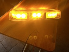 LED Amber Flashing Warning Beacon