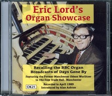 ERIC LORD's Organ Showcase CD [NEW] Odeon Wurlitzer, Manchester