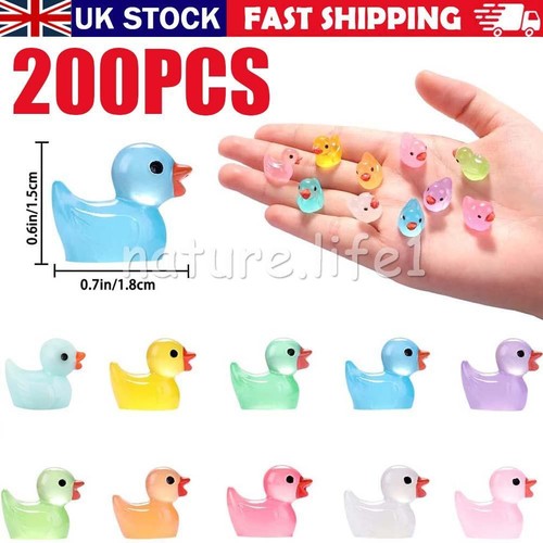 200pcs tiny rubber ducks mini - 200pcs,