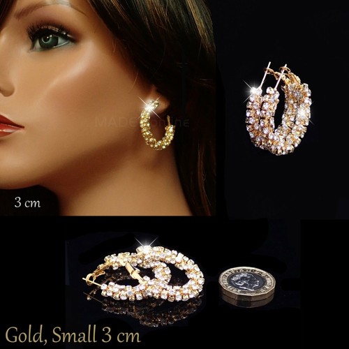 Very sparkle hoop earrings - sparkle,