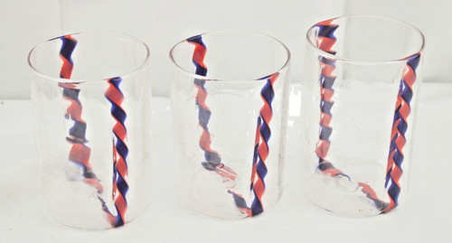 Set hand blown tumblers - set, 3