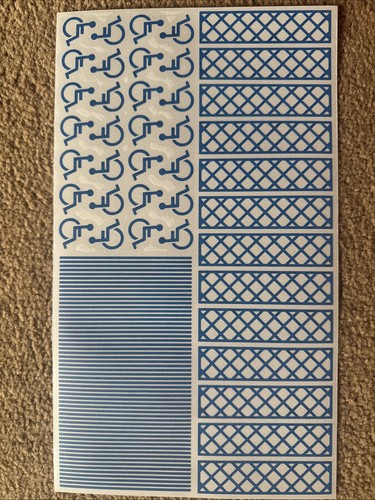Gauge road markings vinyl - markings,