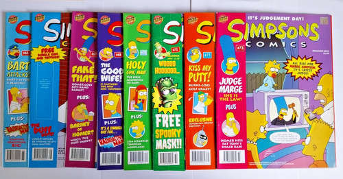Simpsons comics job lot bundle - job,