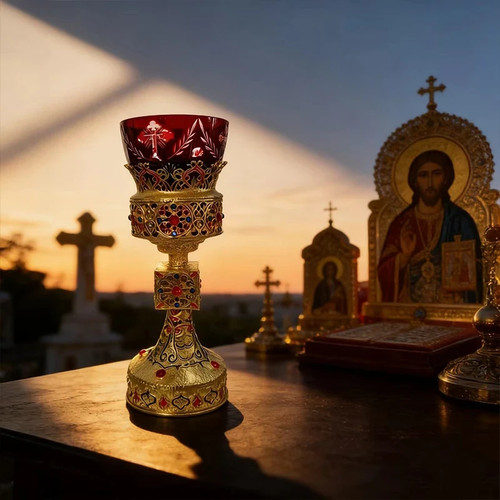 Gold plated orthodox - gold,