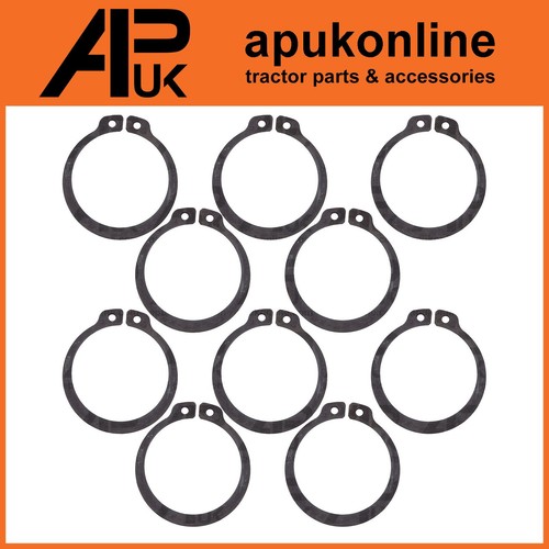 10x external circlips 30mm for - 10x,
