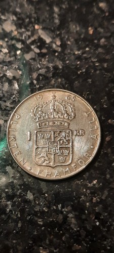 Swedish 1965 40 - kr, silver
