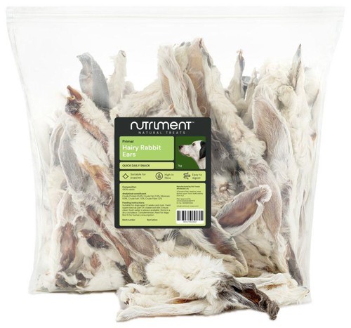 Hairy rabbit ears for dogs - for,