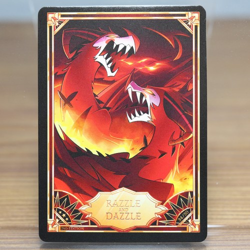 Hazbin hotel trading card - hazbin,