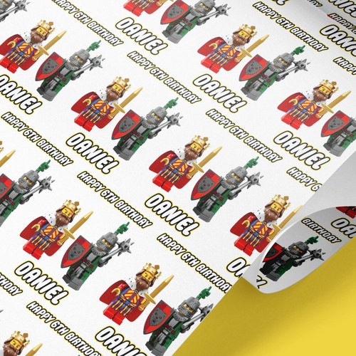 Personalised lego knight - knight, &