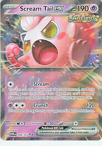 Pokemon card scream tail - pokemon,