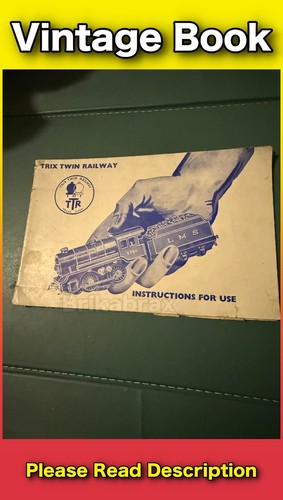 Trix twin railway instruction - railway,