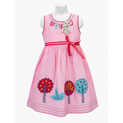 Abq girls pink embroidered - abq,