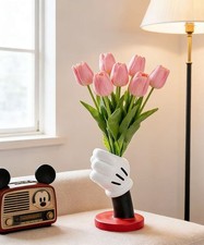 Cartoon Glove Hand Vase Flower