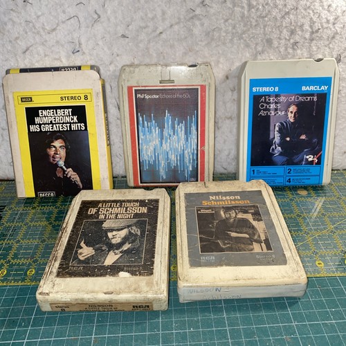 Five track cartridges - 8,