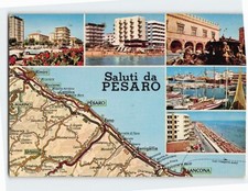 Postcard Saluti da Pesaro