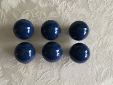 Vintage set of six 1960s dark